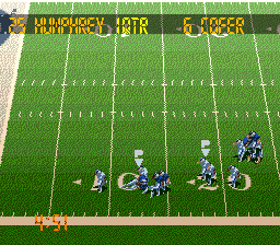 Tecmo Super Bowl III - Final Edition (Japan) In game screenshot